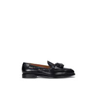 Black Mocasín Maestra de piel de becerro EU 40