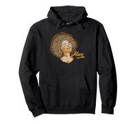 Black Mom Afro Hair Melanina Madre Negra Mes de la Historia Sudadera con Capucha