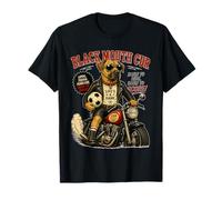 Black Mouth Cur Paseo Moto Jugar fútbol fútbol fútbol DIGOR Camiseta