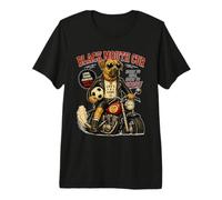 Black Mouth Cur Paseo Moto Jugar fútbol fútbol fútbol DIGOR Camiseta Premium