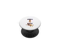 Black Mouth Cur practicando Yoga inhalar - exale DIGOR Divertido PopSockets PopGrip Adhesivo