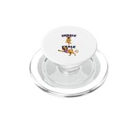 Black Mouth Cur practicando Yoga inhalar - exale DIGOR Divertido PopSockets PopGrip para MagSafe