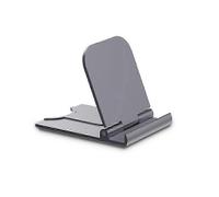 Black Multi-Function Universal Mobile Phone & Tablet Desk Stand with Lazy Adjustment and Multi-Speed Support