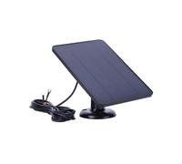 (Black, Multicolor) 4W Solar Panel for Ring Video Doorbell 4 3 3 Plus 2 Surveillance Smart Doorbell Charger - White