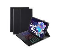 (Black, Multicolor) AM18-BS For Lenovo Pad Pro 2022 11.2-inch Protective Case with Detachable Bluetooth Keyboard 3-Color