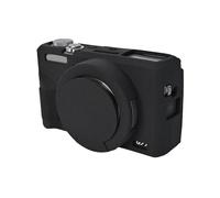(Black, Multicolor) For Canon G7 X Mark III Protective Case Dust-Proof Silicone Camera Cover - Rose