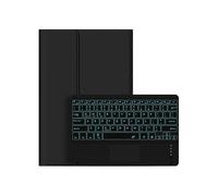 (Black, Multicolor) For Huawei MateBook E Go Ultra-thin Tablet PU Leather Cover Protective Case + Backlit Wireless Bluet