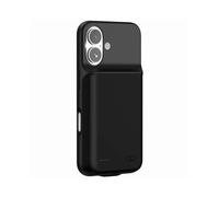 (Black, Multicolor) For iPhone 16 Plus Charging Back Case 7000mAh Power Bank Phone Backup Battery Pack - White