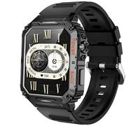 (Black, Multicolor) P3 Heart Rate Monitor Bluetooth Call Sports Smart Watch with Colorful Breathing Light - Orange