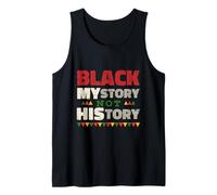 Black MYstory Not History Black History Month Camiseta sin Mangas