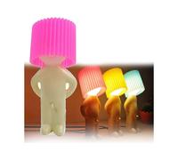 (Black)Naughty Boy Mr.p A Little Shy Man Creative Lamp Small Night Lights100% New