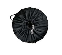 Black Oxford Cloth Waterproof Car Spare Tire Cover - Dustproof Tire Protector Cover_Special Gift