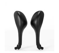 BLACK PAIR Of REAR VIEW MIRRORS For GILERA For RUNNER 50 125 180 200 For FXR For SP For VXR For NRG For Power For Typhoon-50-2T,Espejo Moto Lateral