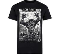Black Panther - Camiseta Linograbado para Hombre