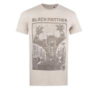 Black Panther Camiseta Linograbado para Hombre (TV19809)
