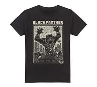 Black Panther Camiseta Linograbado para Hombre (TV19818)