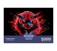 Black Panther Puzzle Imposible,desafío for Adults Entretenimiento Creativo 1000 Piezas Obra De Arte De Juego De para Adultos Y Niños Mayores De 12 Años 70x50cm/1000pcs