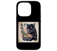 Black Panther Ramen Japonés Kawaii Anime Pantera Negra Carcasa para iPhone 14 Pro
