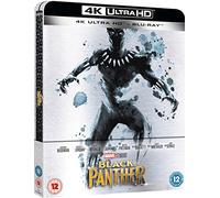 Black Panther Steelbook 4k Ultra HD+2D Uk Exclusive Limited Edition Steelbook Blu-ray Region Free Sold out!!