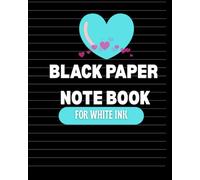 Black Paper Notebook - For Bold & Beautiful Writing
