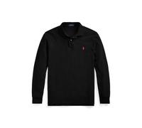 Black Polo de piqué Custom Slim Fit XL