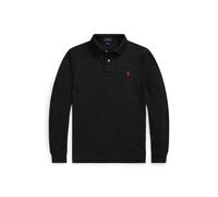 Polo slim manga larga Hombre Talla M. Color Negro