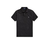 Black Polo de piqué Slim Fit XXL