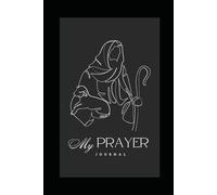Black Prayer Journal - 100 Pages | Christian Devotional Notebook for Daily Prayer, Bible Study, Faith Reflections | Gift for Women & Men
