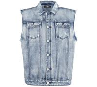 Black Premium by EMP Hombre Chaleco vaquero negro XL