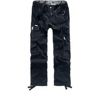 Black Premium by EMP Hombre Pantalones Cargo Negros XXL