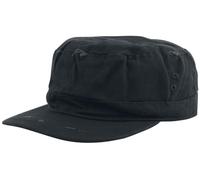 Black Premium by EMP Unisex Gorro Militar Vintage Negro