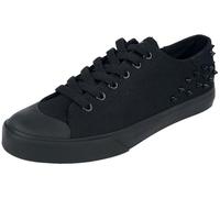 Black Premium by EMP Unisex Zapatillas Negras con Remaches EU44