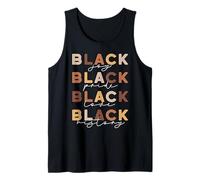 Black Pride Melanin Afro American Every Proud Queen & King Camiseta sin Mangas