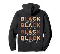 Black Pride Melanin Afro American Every Proud Queen & King Sudadera con Capucha