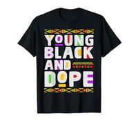 Black Pride Melanina Afro American Every Dope Queen & King Camiseta