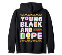 Black Pride Melanina Afro American Every Dope Queen & King Sudadera con Capucha