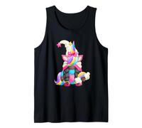 Black Pride Unicorn For Afro American Women Melanin GNOME Camiseta sin Mangas