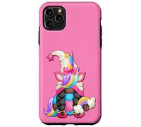 Black Pride Unicorn For Afro American Women Melanin GNOME Carcasa para iPhone 11 Pro MAX