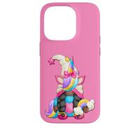 Black Pride Unicorn For Afro American Women Melanin GNOME Carcasa para iPhone 14 Pro