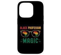 Black Professor Magic | Profesor Titular Negro | Melanado Carcasa para iPhone 14 Pro