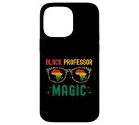 Black Professor Magic | Profesor Titular Negro | Melanado Carcasa para iPhone 14 Pro Max