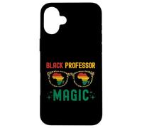 Black Professor Magic | Profesor Titular Negro | Melanado Carcasa para iPhone 16 Plus