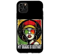 Black Queen Afro Woman My Shade Is History Melanin Pride Carcasa para iPhone 11 Pro Max