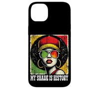 Black Queen Afro Woman My Shade Is History Melanin Pride Carcasa para iPhone 14 Plus