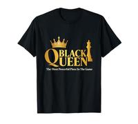 Black Queen La pieza más poderosa del juego Mujeres Camiseta
