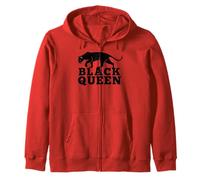 Black Queen, Pantera Africana afroamericana Sudadera con Capucha
