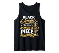 Black Queen The Most Powerful Piece In The Game Camiseta sin Mangas