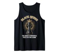 Black Queen The Most Powerful Piece In The Game Camiseta sin Mangas