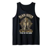 Black Queen The Most Powerful Piece In The Game Camiseta sin Mangas