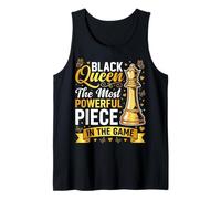 Black Queen The Most Powerful Piece In The Game Camiseta sin Mangas